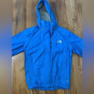 The North Face Blue Hooded Raincoat